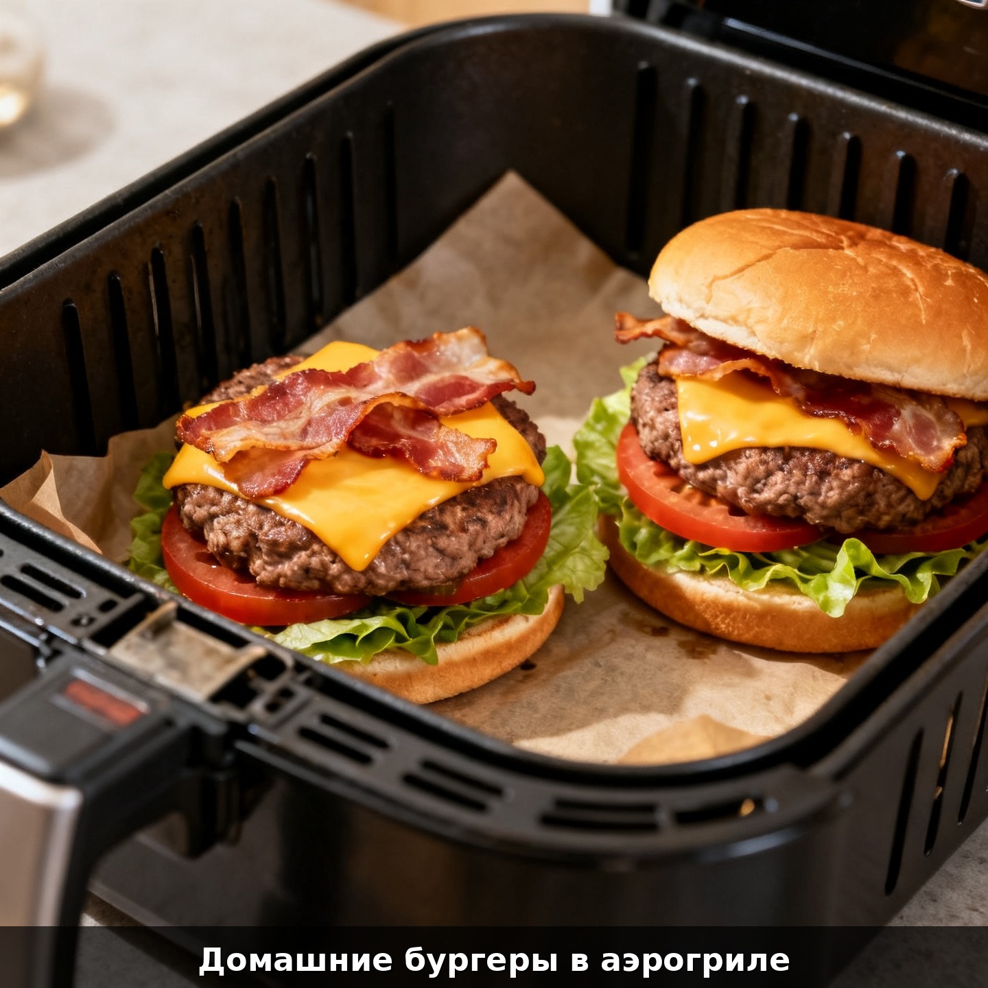 Домашние бургеры в аэрогриле