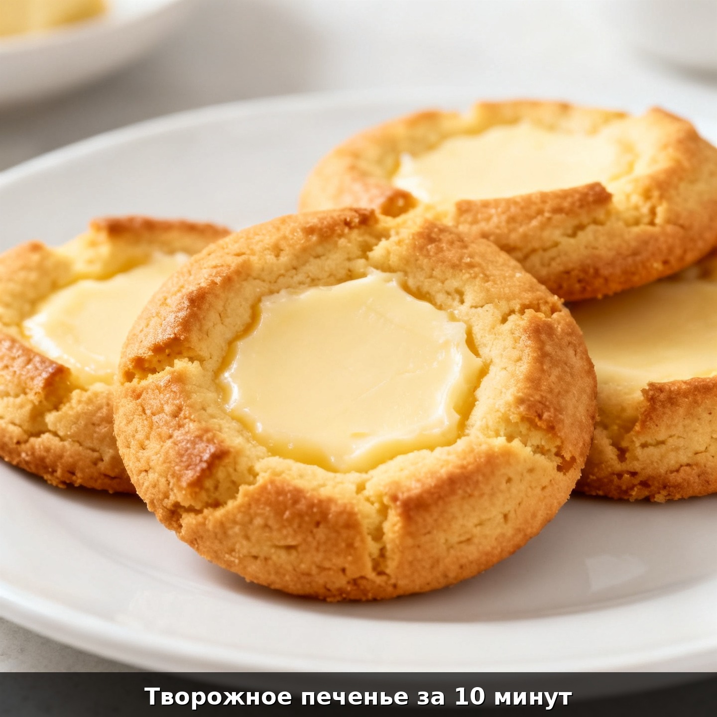 Творожное печенье за 10 минут