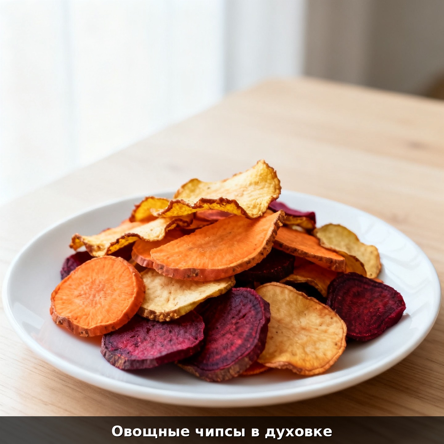 Овощные чипсы в духовке