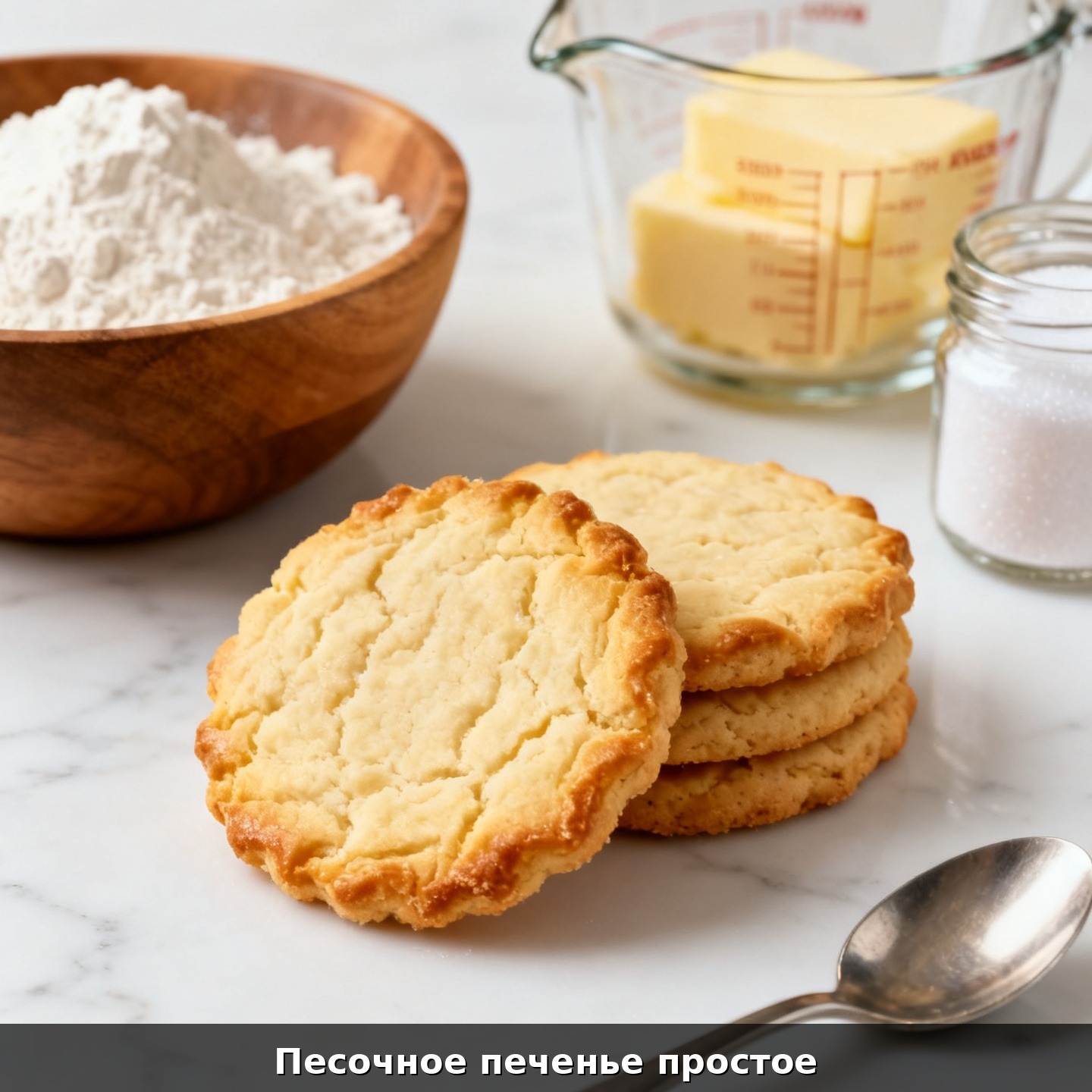 Песочное печенье простое