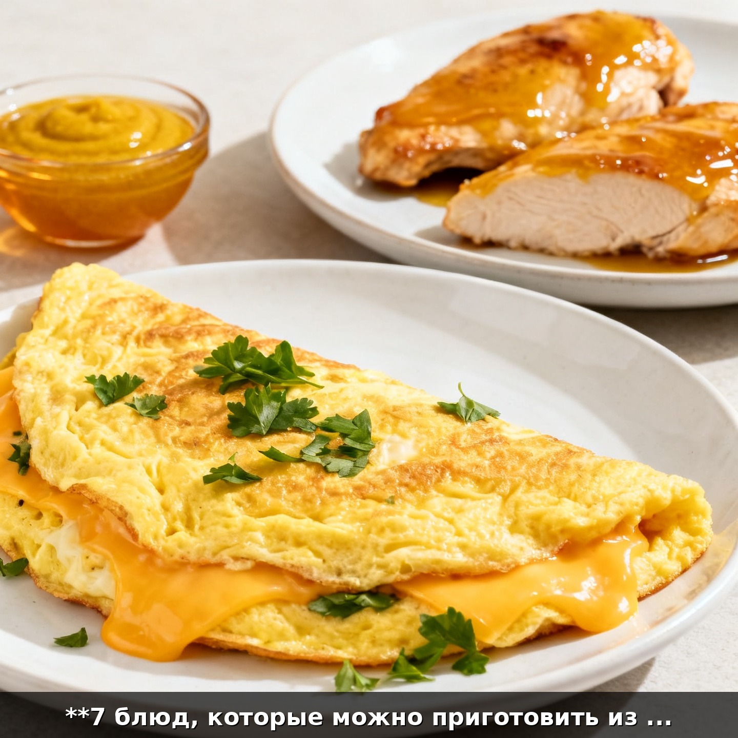 **7 блюд, которые можно приготовить из 3 ингредиентов**