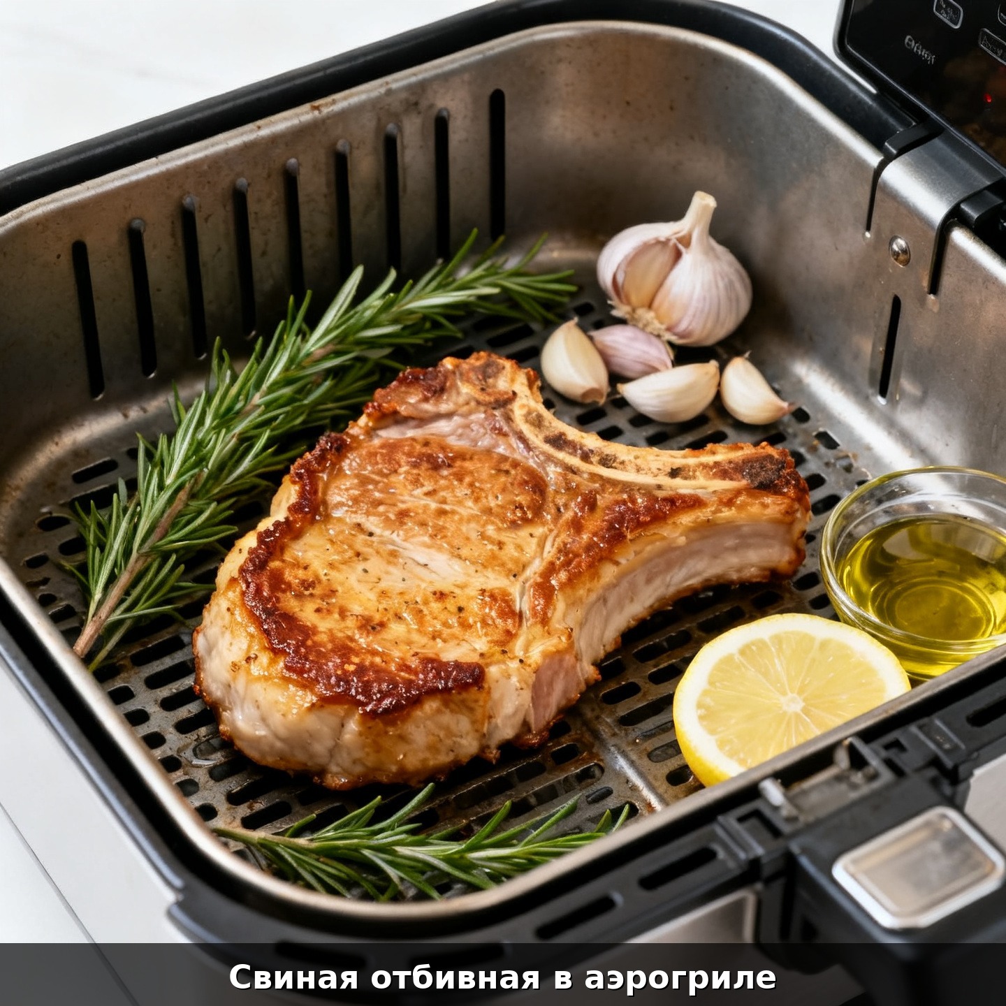 Свиная отбивная в аэрогриле