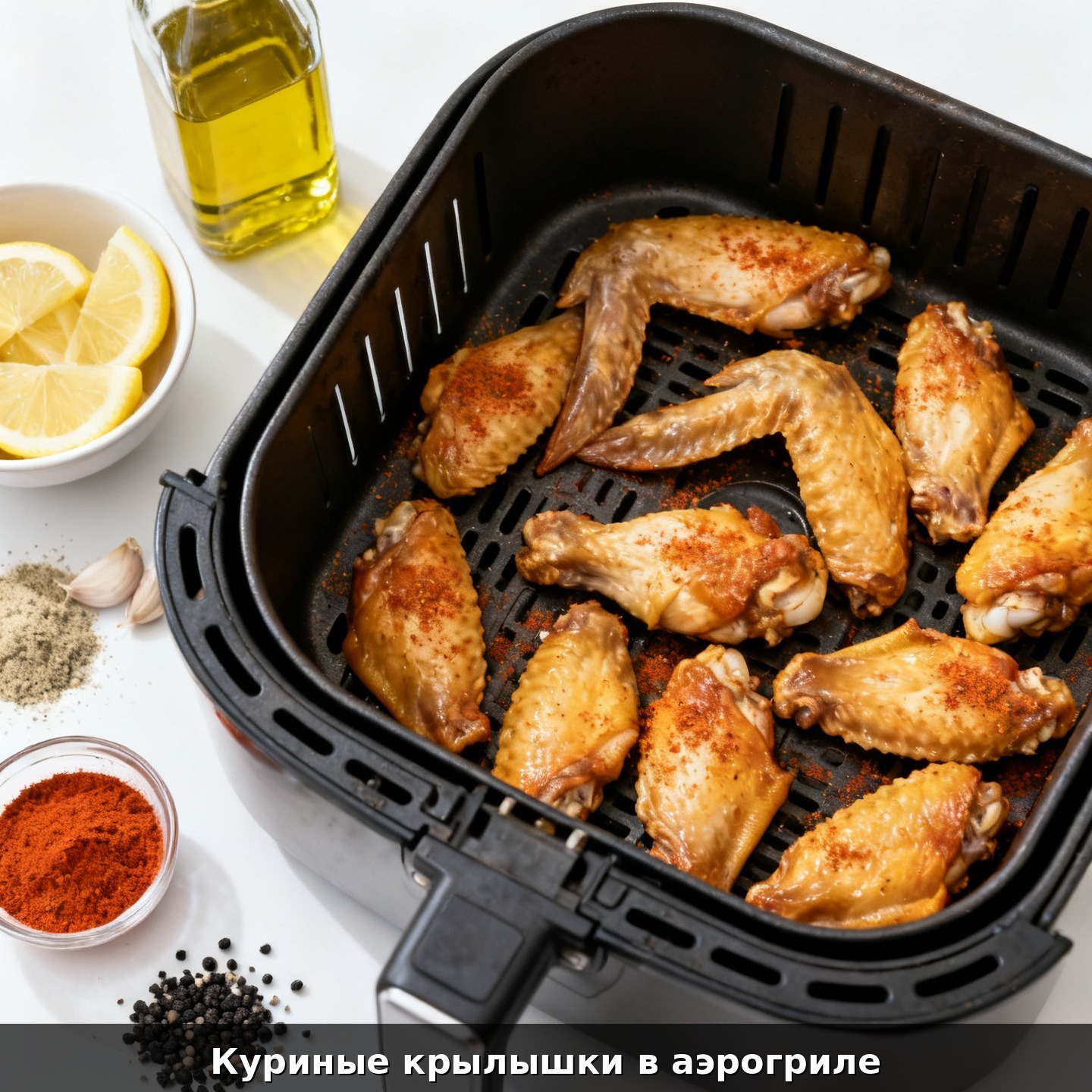 Куриные крылышки в аэрогриле