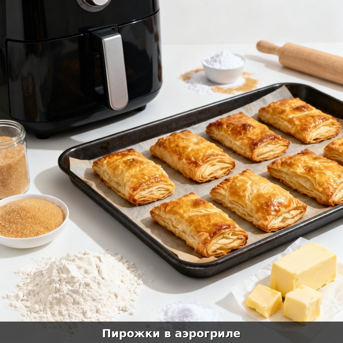 Пирожки в аэрогриле