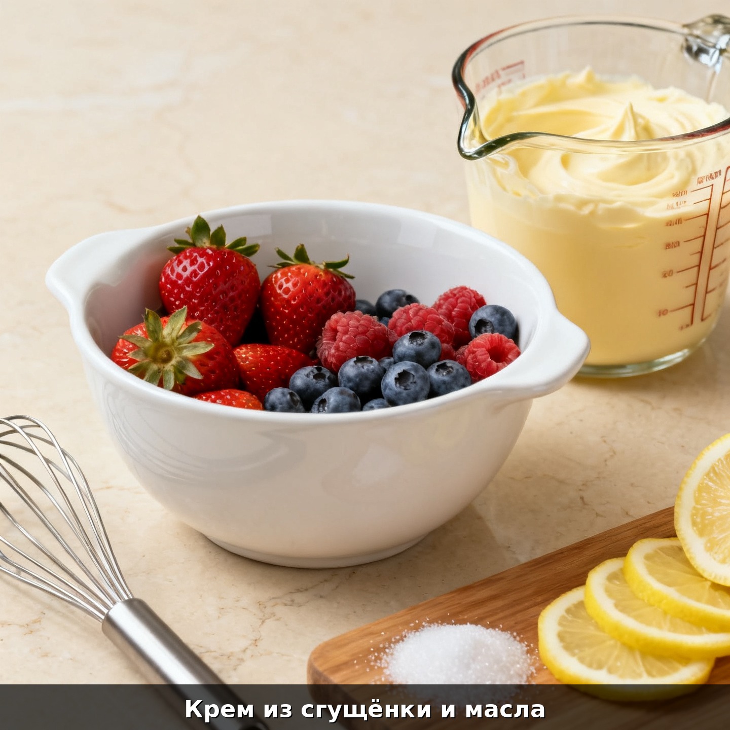 Крем из сгущёнки и масла