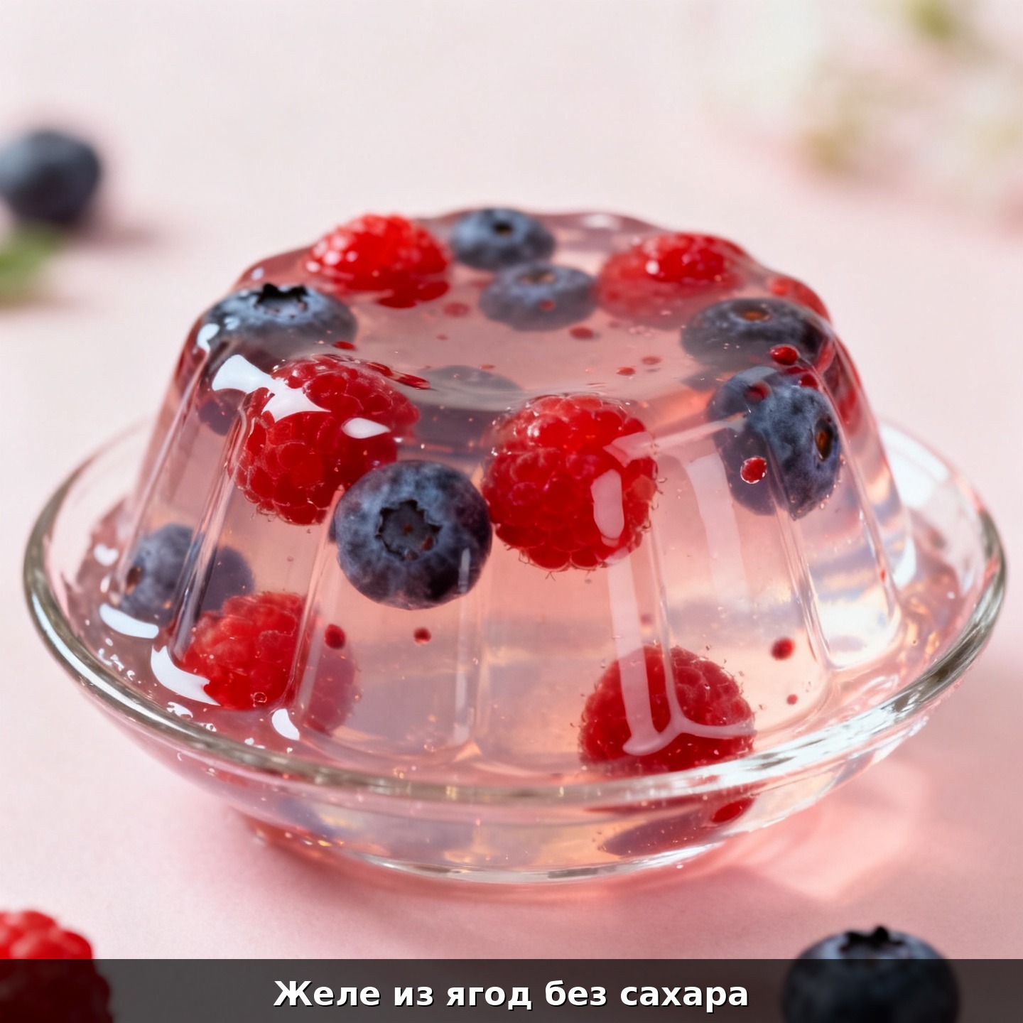 Желе из ягод без сахара
