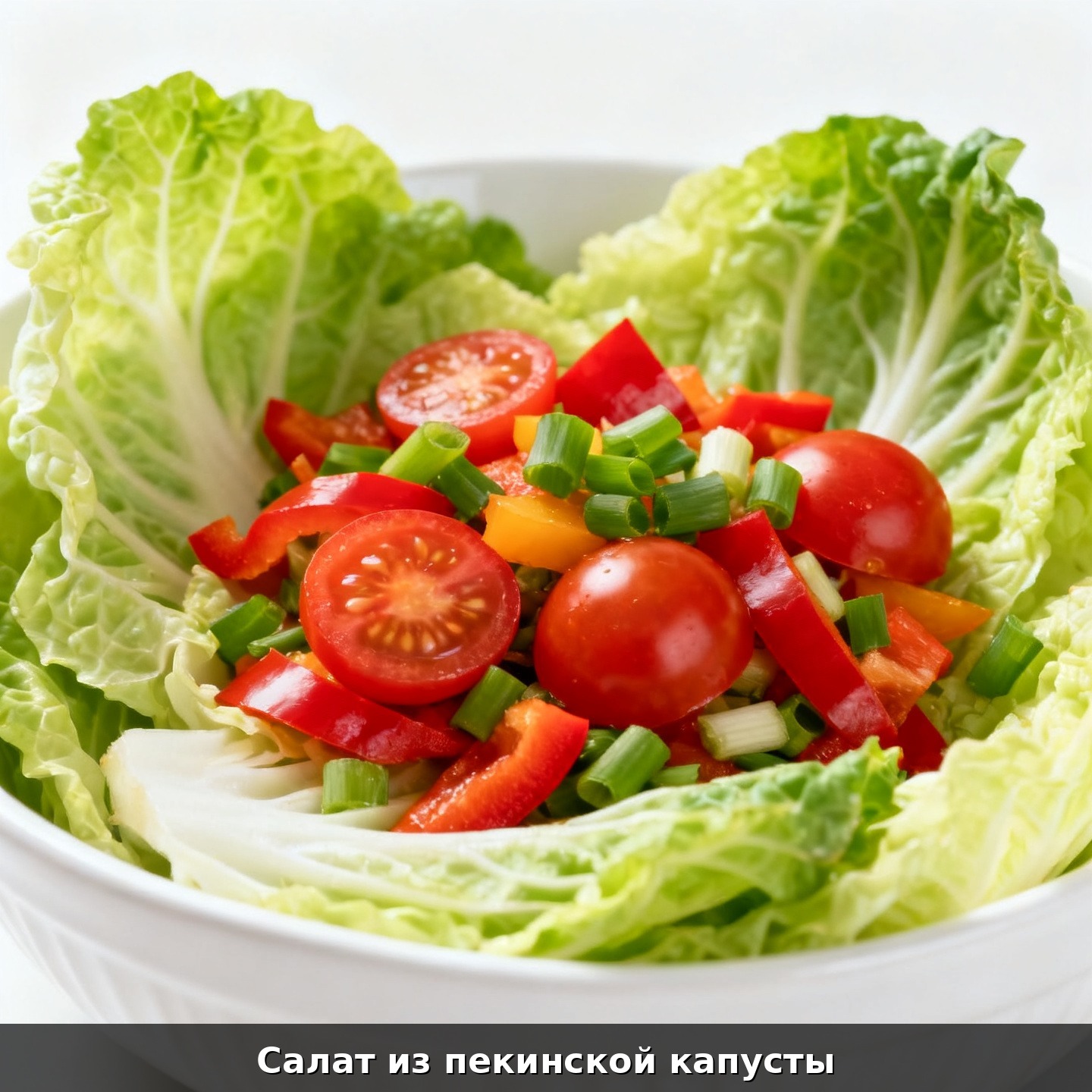 Салат из пекинской капусты