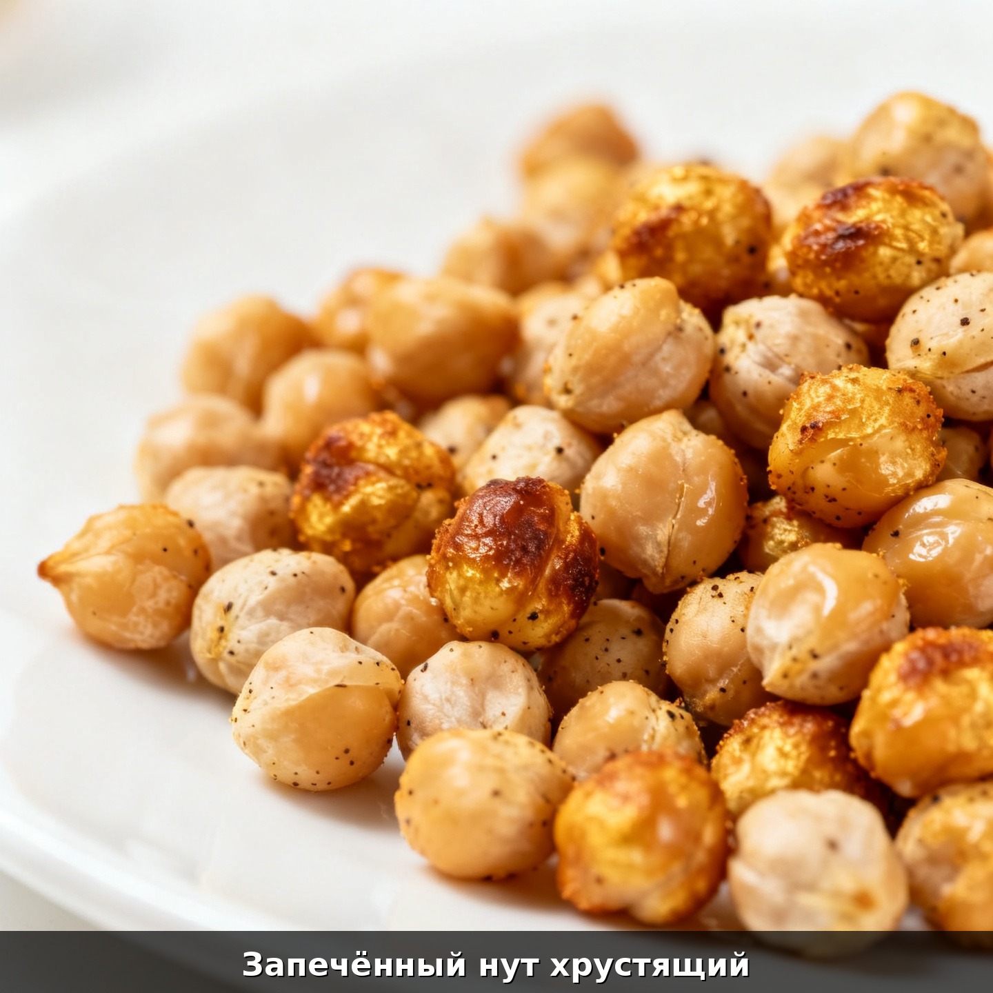 Запечённый нут хрустящий