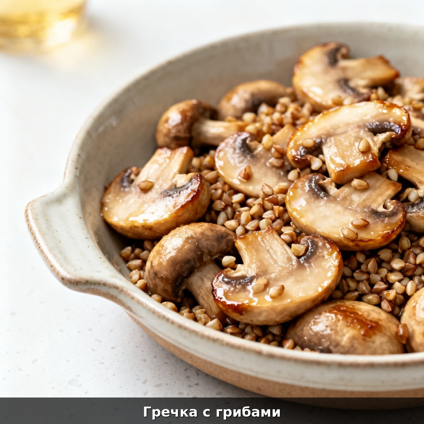 Гречка с грибами