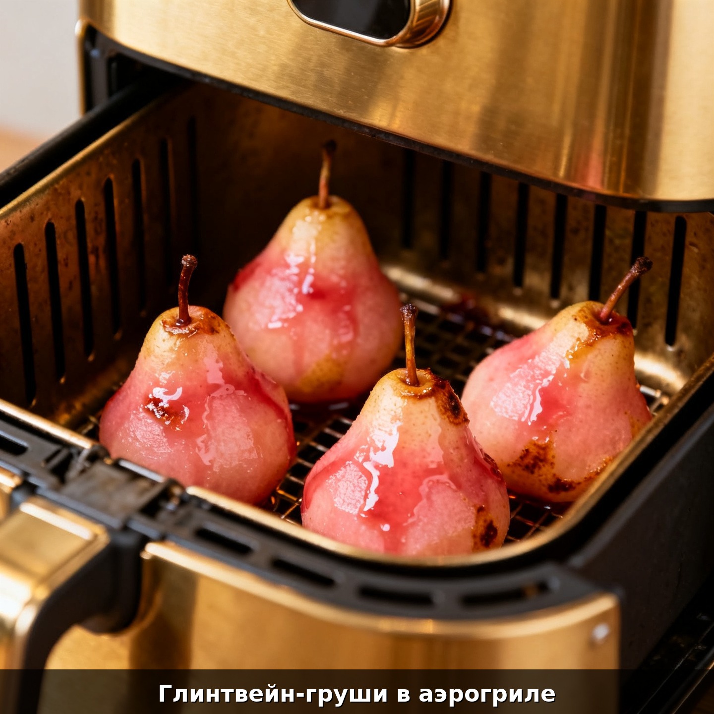 Глинтвейн-груши в аэрогриле