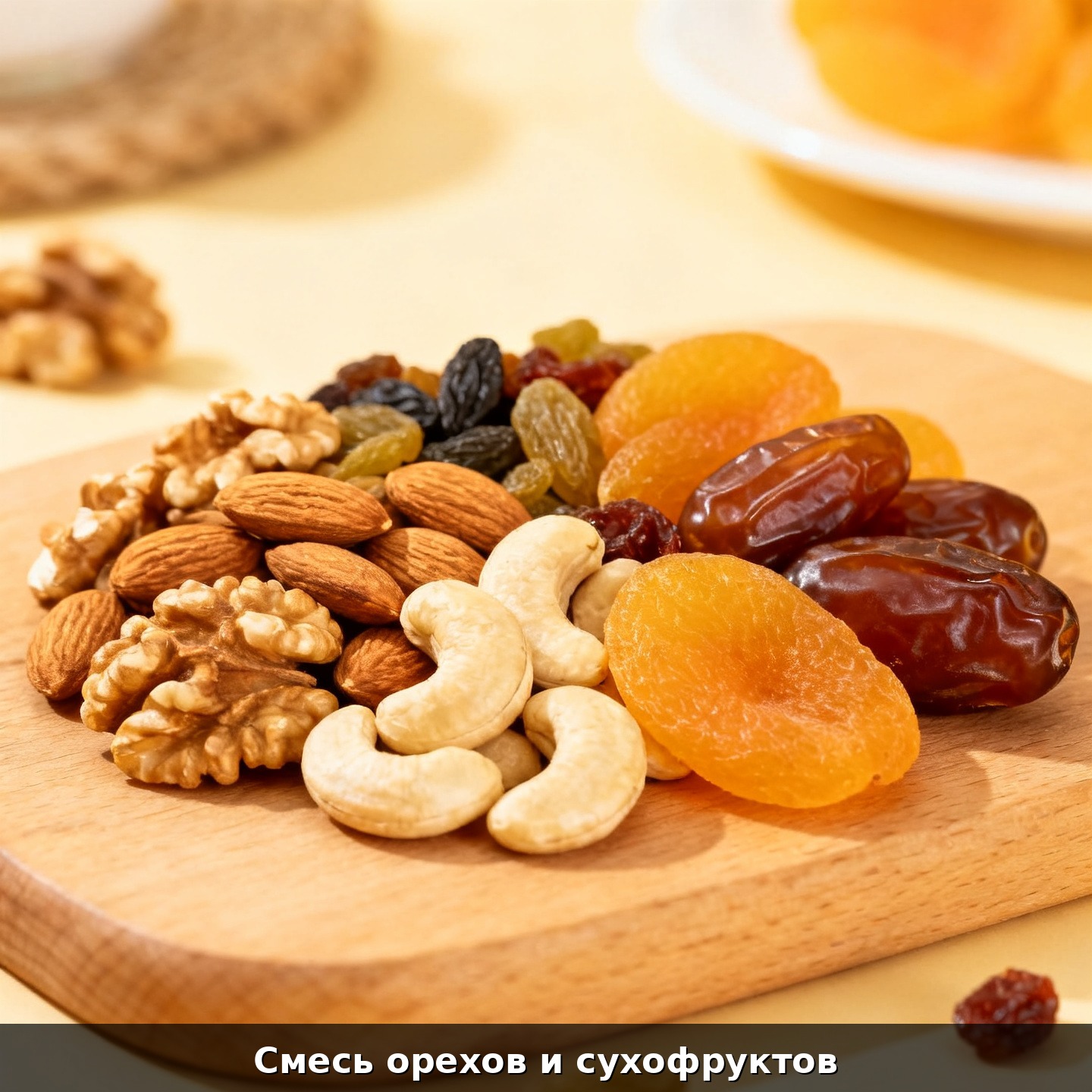 Смесь орехов и сухофруктов