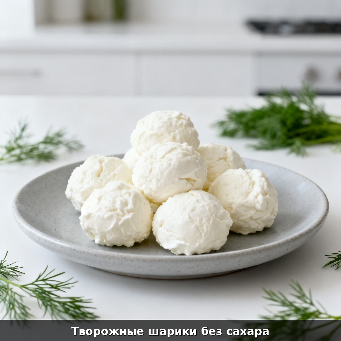 Творожные шарики без сахара