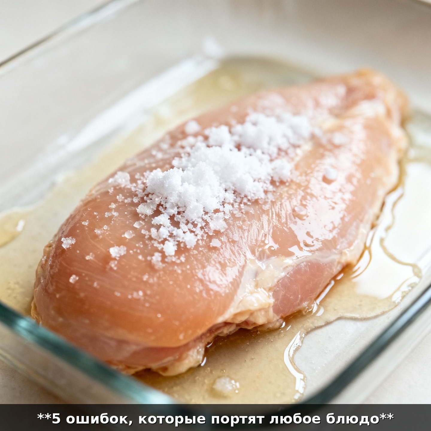 **5 ошибок, которые портят любое блюдо**