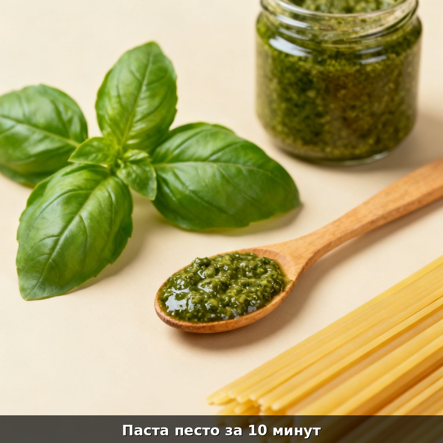 Паста песто за 10 минут