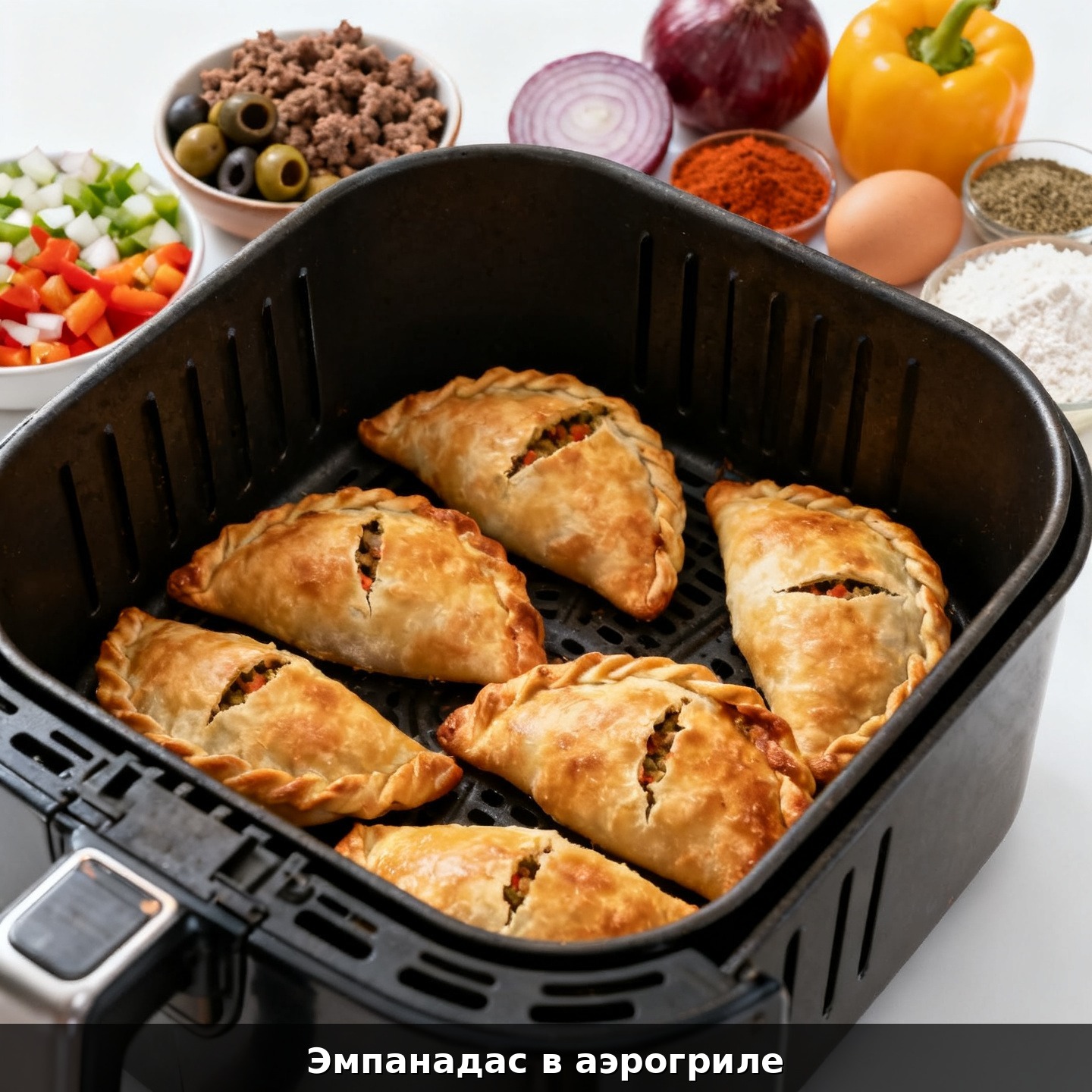Эмпанадас в аэрогриле