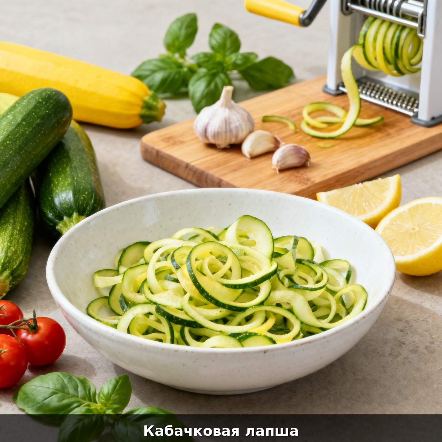 Кабачковая лапша