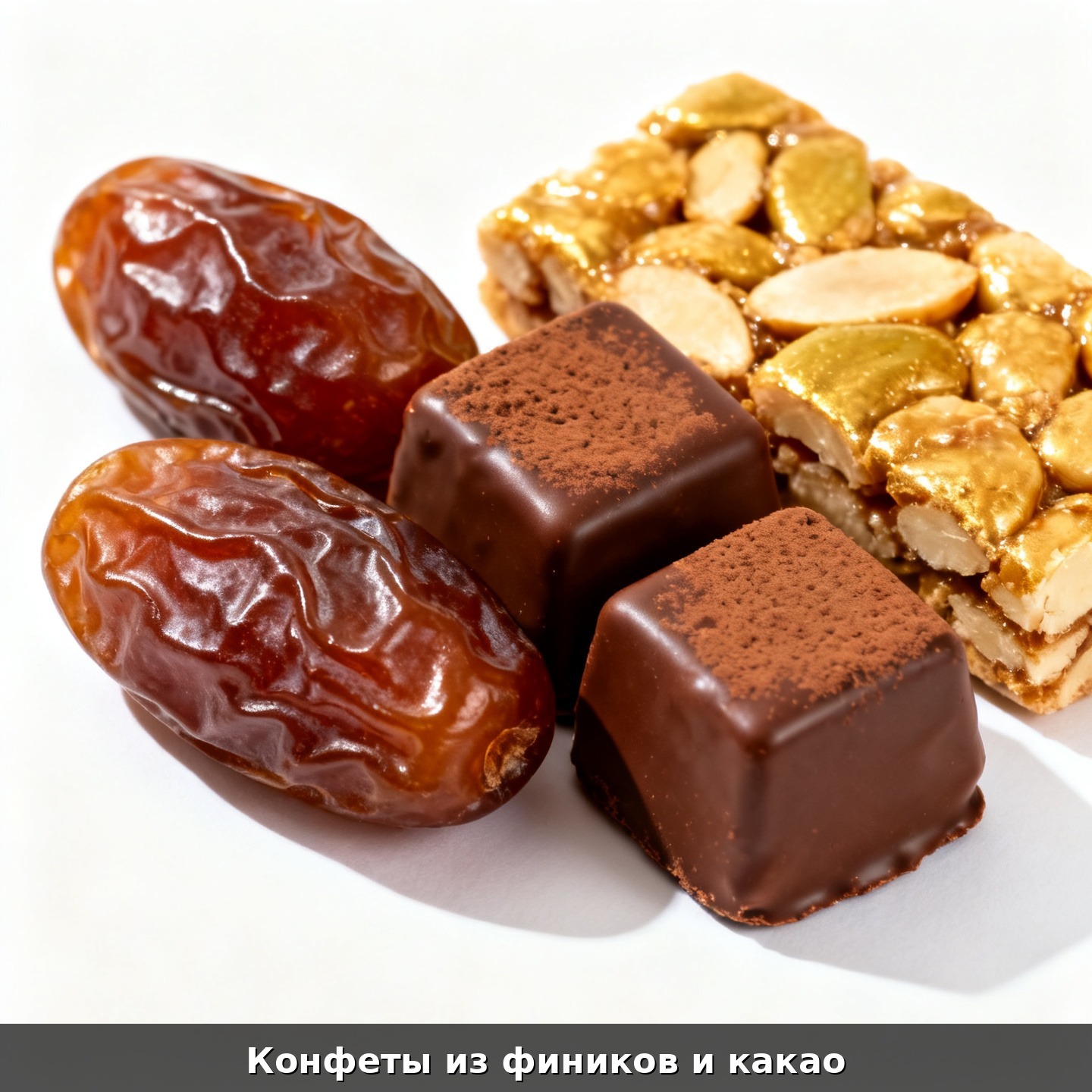 Конфеты из фиников и какао