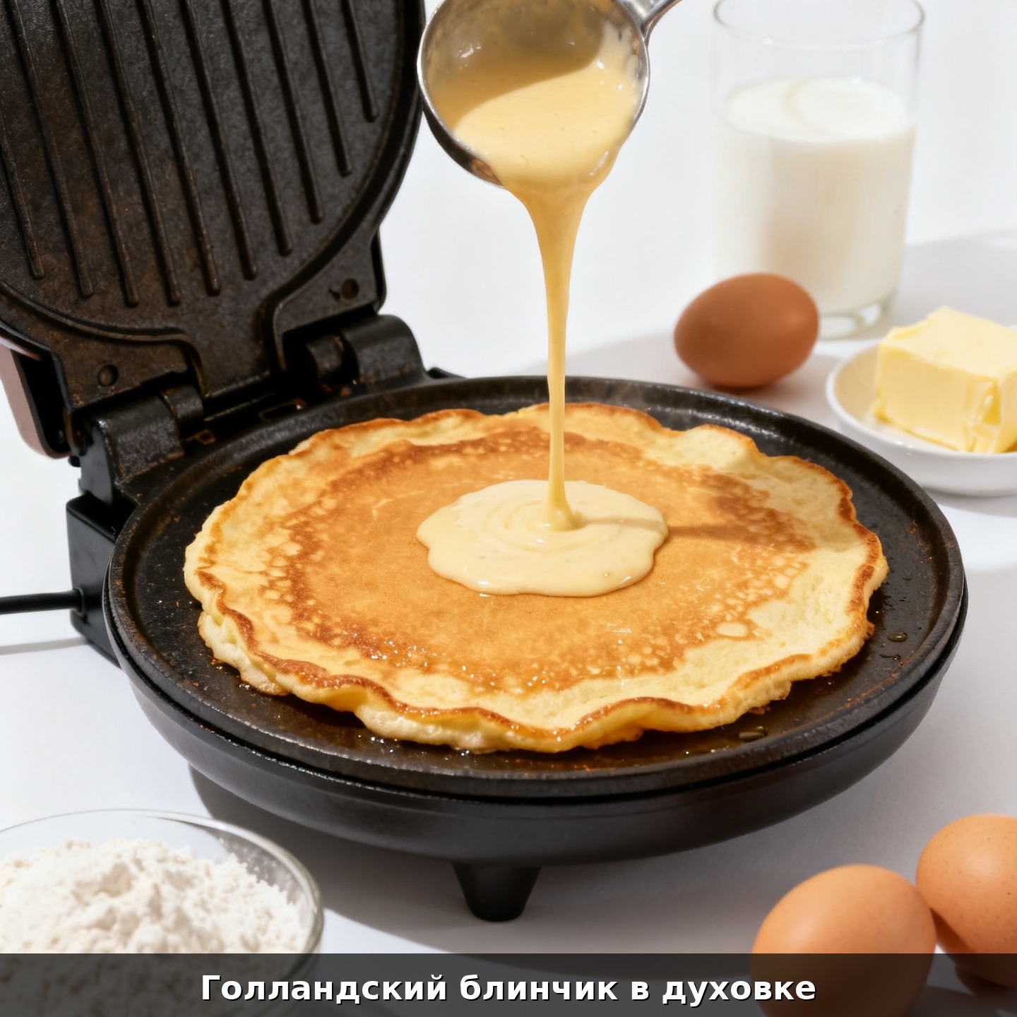 Голландский блинчик в духовке