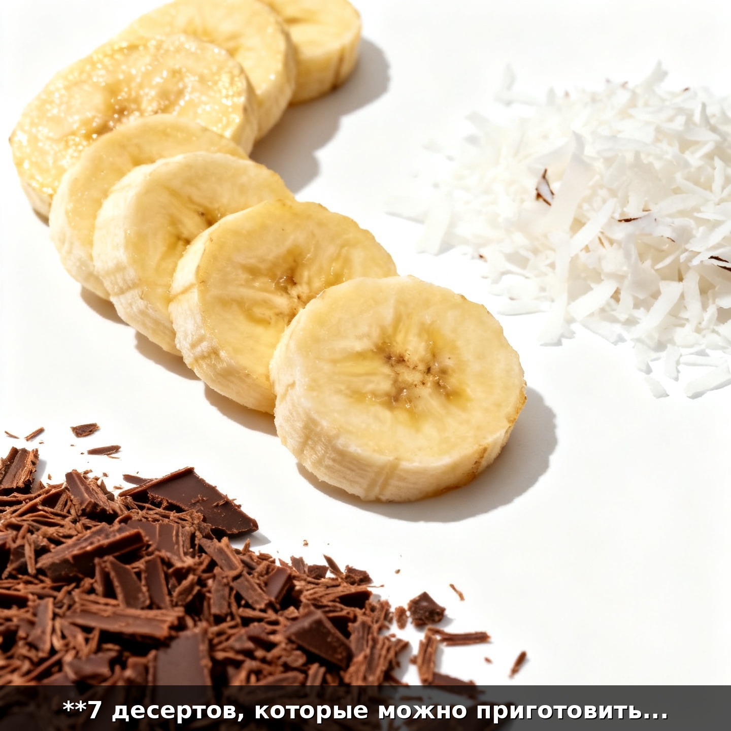**7 десертов, которые можно приготовить из 3 ингредиентов**
