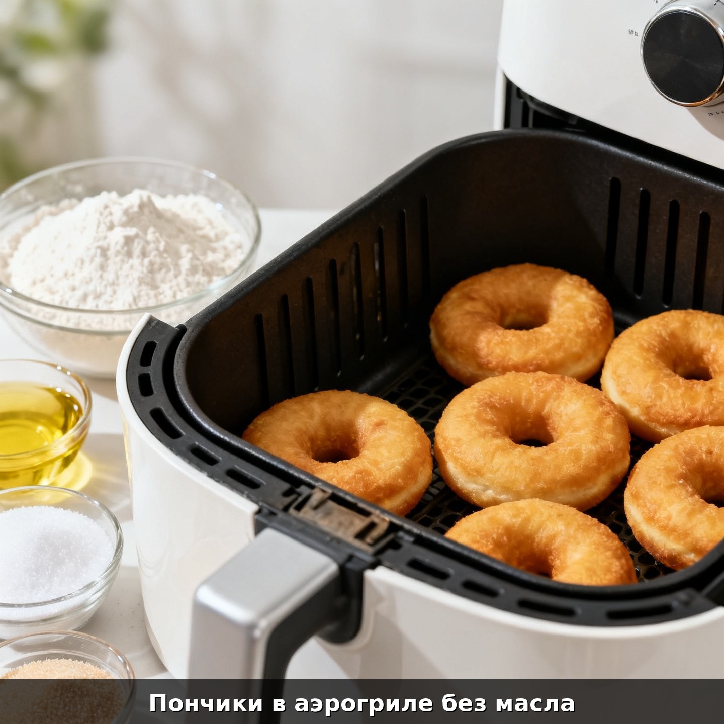 Пончики в аэрогриле без масла