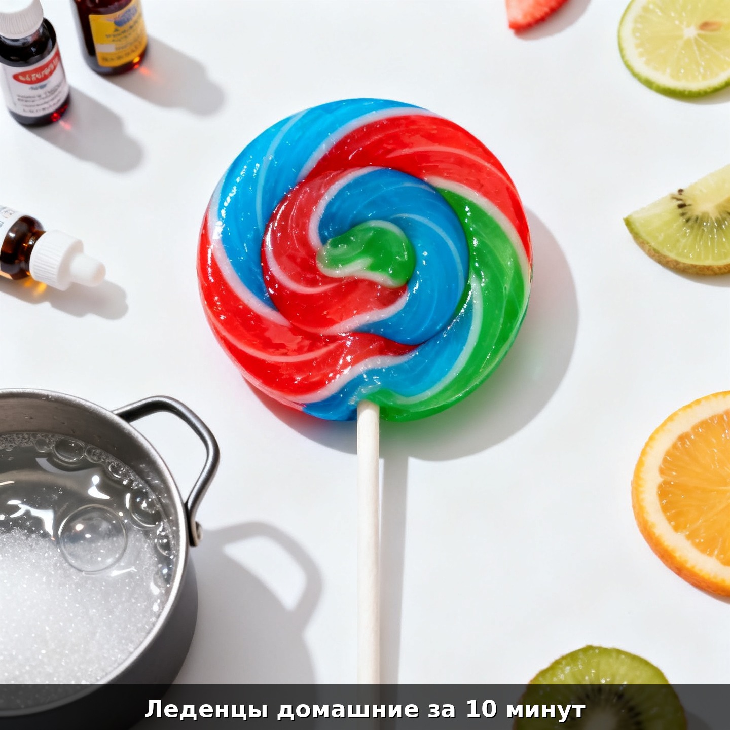 Леденцы домашние за 10 минут