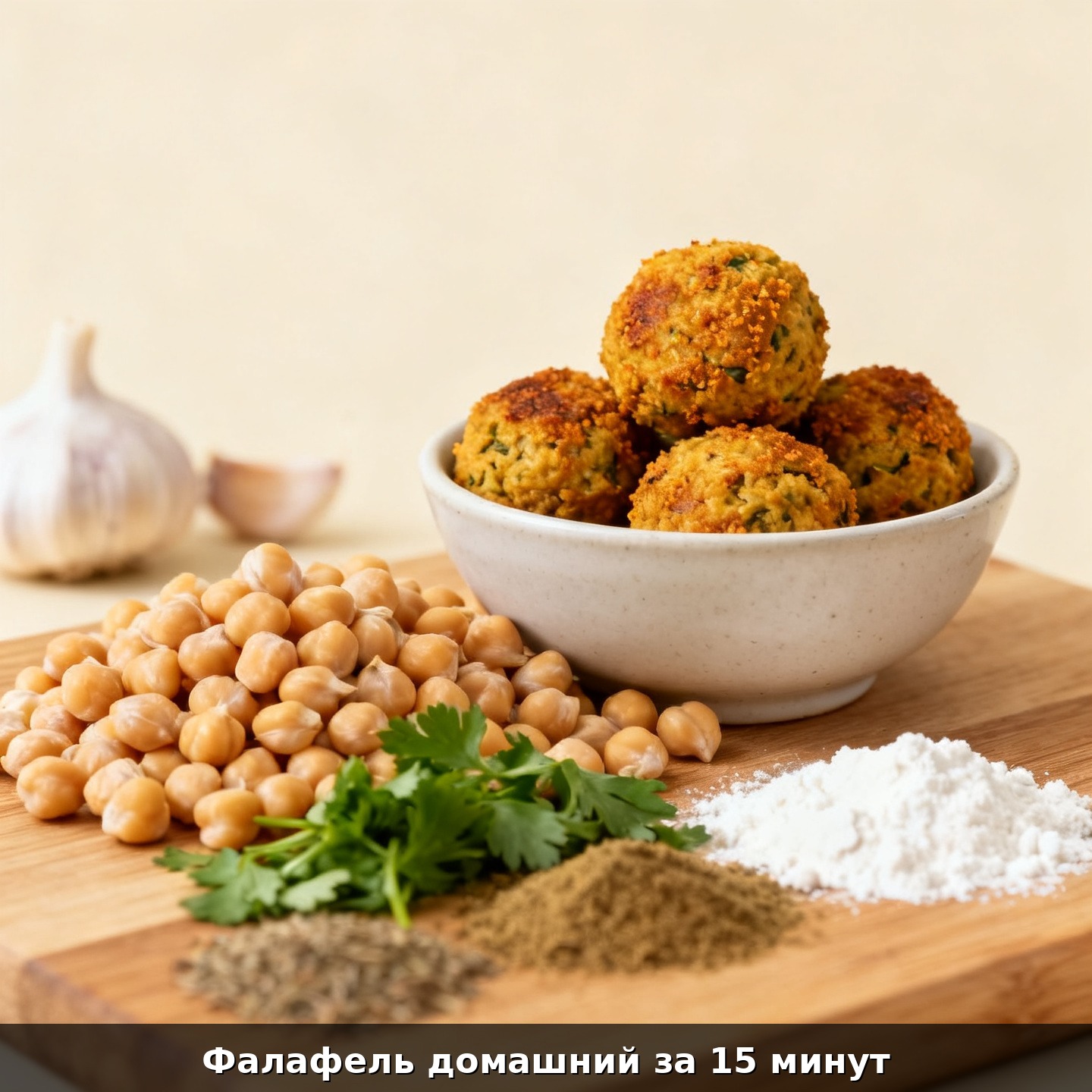 Фалафель домашний за 15 минут