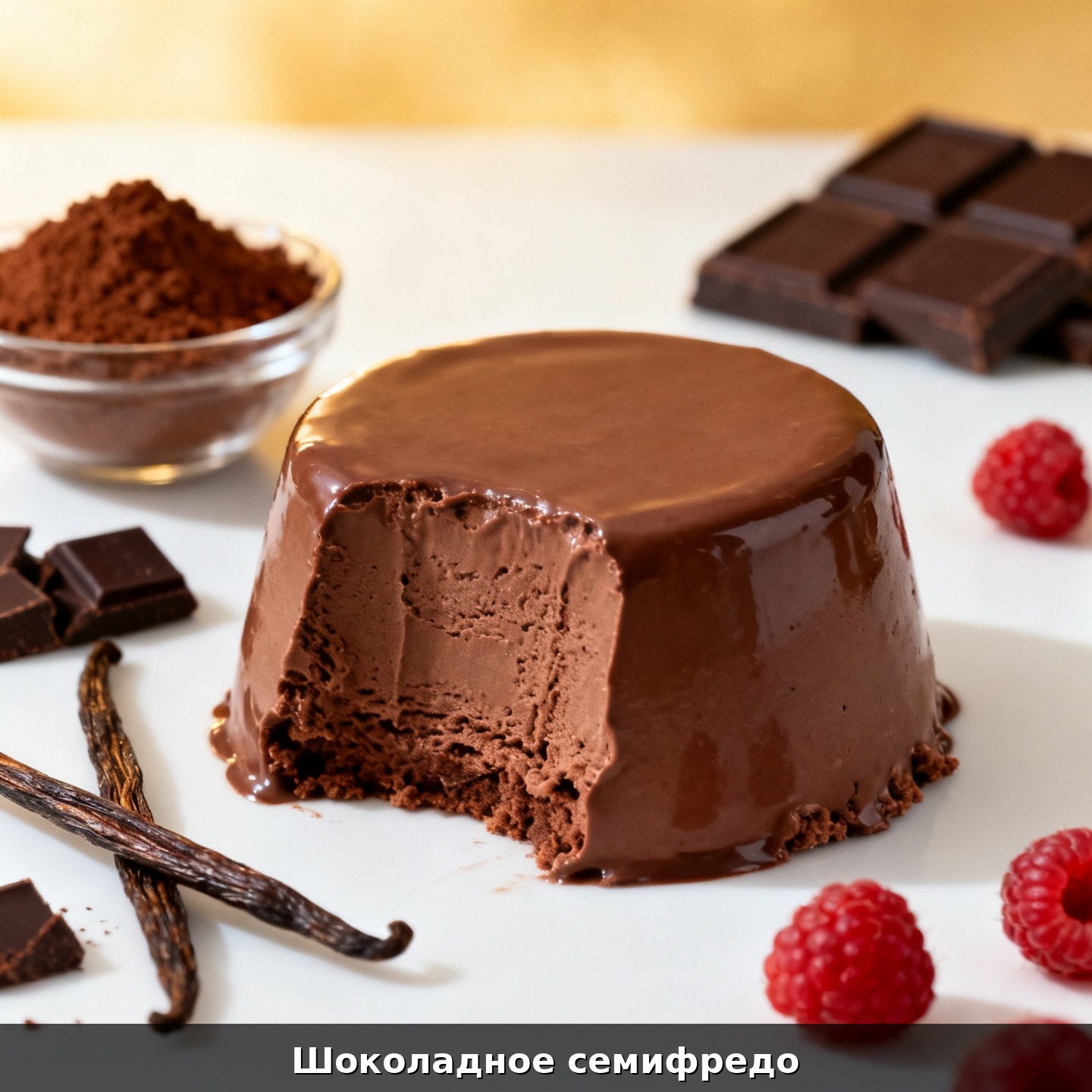 Шоколадное семифредо