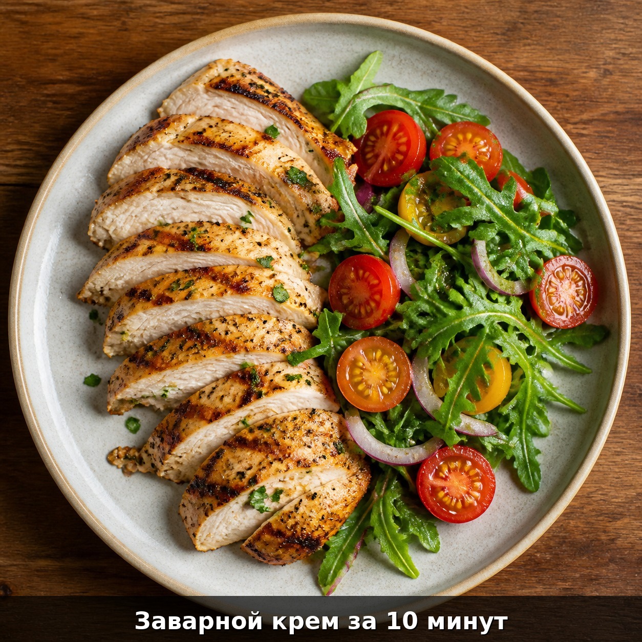 Заварной крем за 10 минут